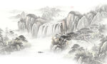 水墨山水画