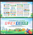 315消费者权益日展板