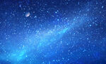 蓝色星空软膜天花灯箱