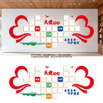 医院爱心照片风采墙