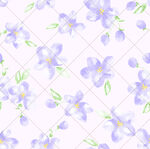 淡紫色花卉图案背景