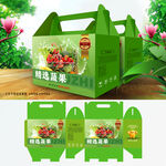 有机蔬菜礼盒包装