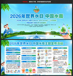 2026世界水日中国水周展板