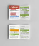 简约大气教学补习班宣传折页