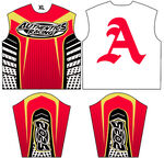 赛车队队服设计图案展示