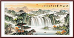 大厅山水画