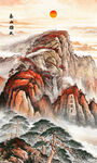 五岳独尊泰山装饰画