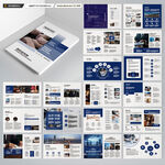 律师事务所画册模板