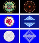 精美传统图案集合