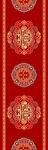 中式传统红色花纹图案