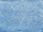 蓝色弯曲毛发线条纹理