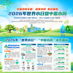 2026年中国水周宣传栏