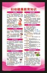 妇幼保健知识海报