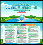 2026世界水日中国水周展板