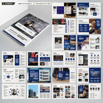 律师事务所画册模板