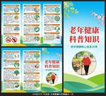 老年健康教育核心信息三折页