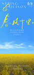 春风十里二十四节气春分海报