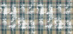 复古格纹花卉图案布料