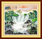 山水风景画