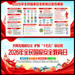 2026年国家安全教育日展板