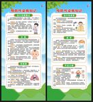 传染病预防知识展架