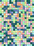 多彩像素拼接图案