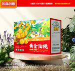 黄桃包装 桃子礼盒
