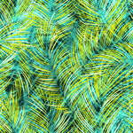 翠绿交织的热带植物纹理