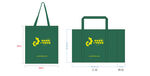 绿色手提袋设计效果图