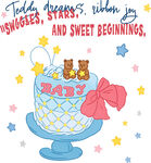 可爱小熊宝宝主题蛋糕