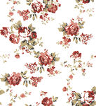 复古风花卉图案背景