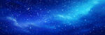 蓝色璀璨宇宙星空星云背景