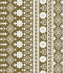 复古几何花卉图案纹理