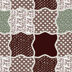 数码印花 方巾花