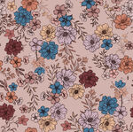 复古花卉图案布料