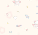 可爱卡通图案背景