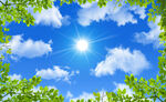 蓝天白云