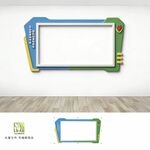 校园橱窗宣传栏