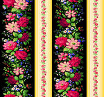 花卉图案精美织物纹理