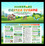 2026世界地球日宣传海报