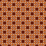 橙色几何图案纹理背景