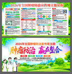 全国肿瘤防治宣传周健康宣传栏