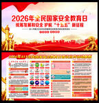 全民国家安全教育日展板