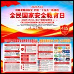 全民国家安全教育日宣传板