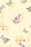 蝴蝶花卉图案背景图