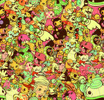 卡通 娃娃 布娃娃 可爱