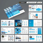 方形企业宣传册