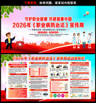 职业病防治法宣传周海报