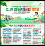 2026年职业病防治展板