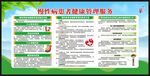 预防慢性病知识展架